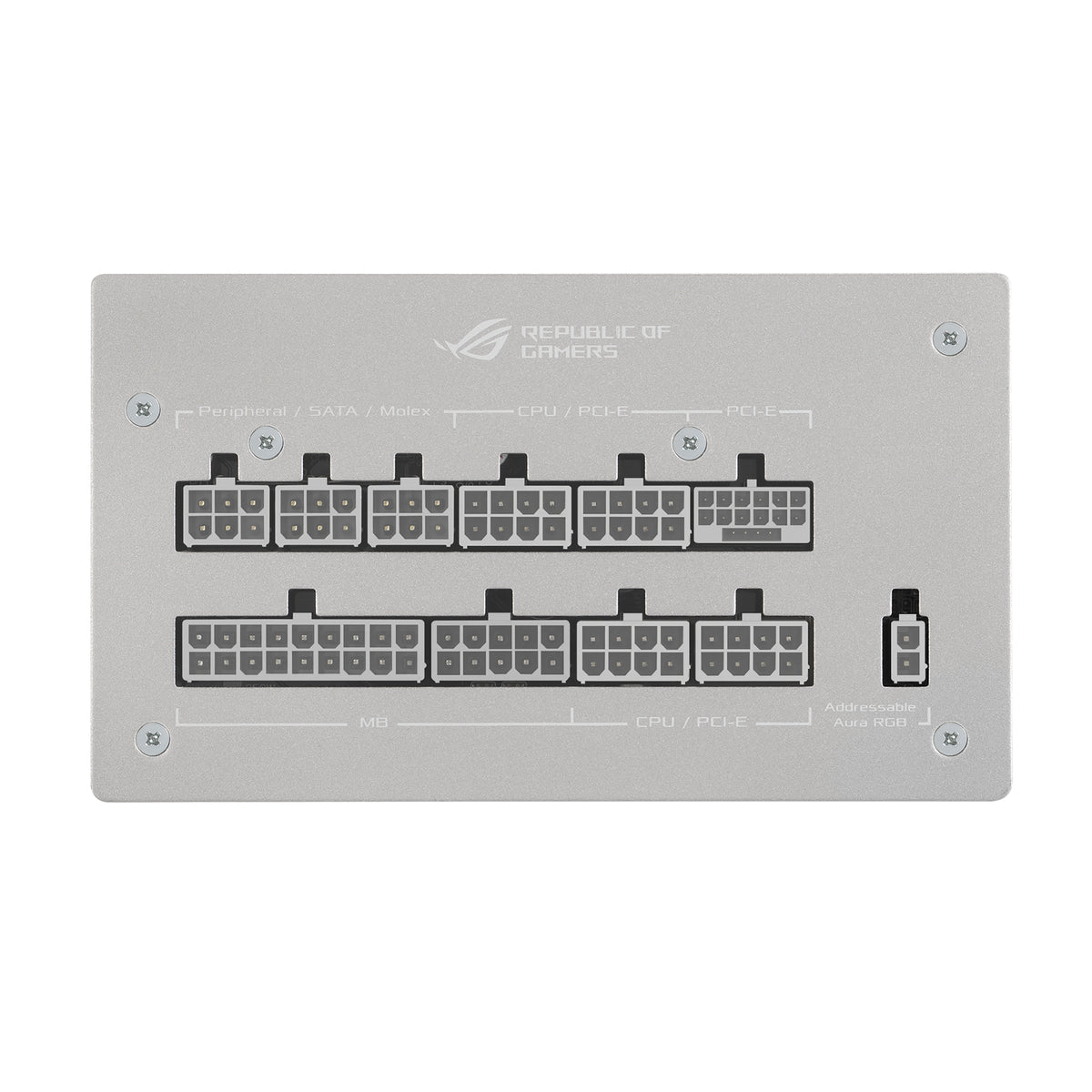 ASUS ROG -STRIX-1000G-AURA-WHITE-GAMING Netzteil 1000 W 24-pin ATX ATX Weiß