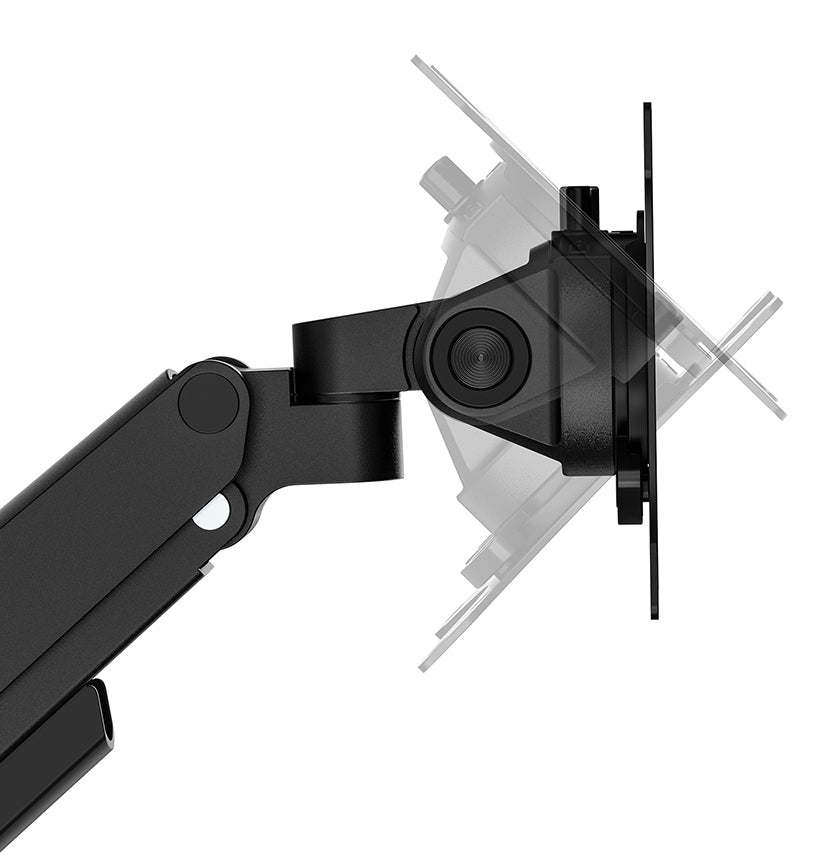 Neomounts DS70-250BL1 Monitorarm 17-35" - Gasfeder - Topfix - 180°-Stopp