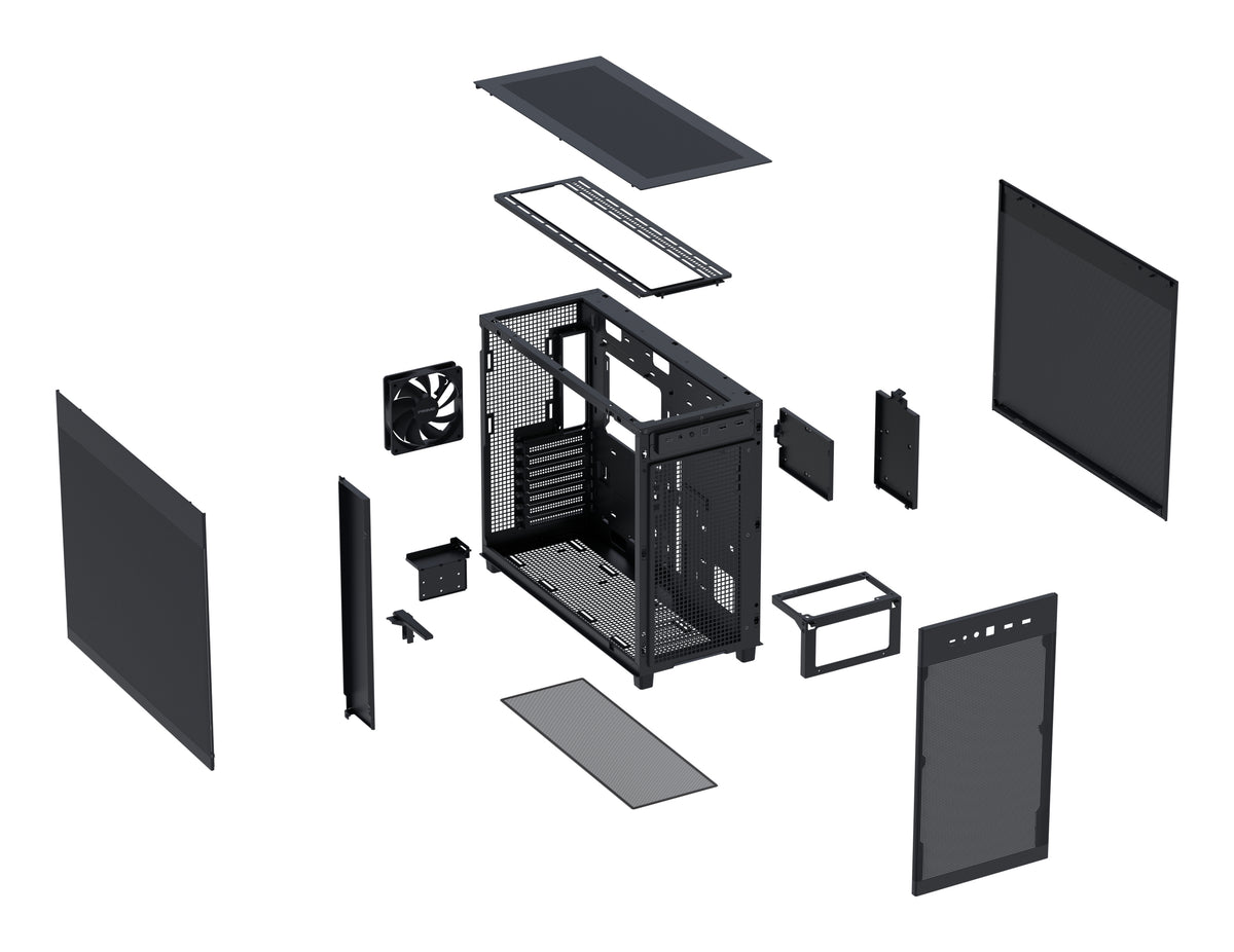 ASUS Prime AP303 Mesh Midi Tower Schwarz
