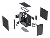 ASUS Prime AP303 Mesh Midi Tower Schwarz