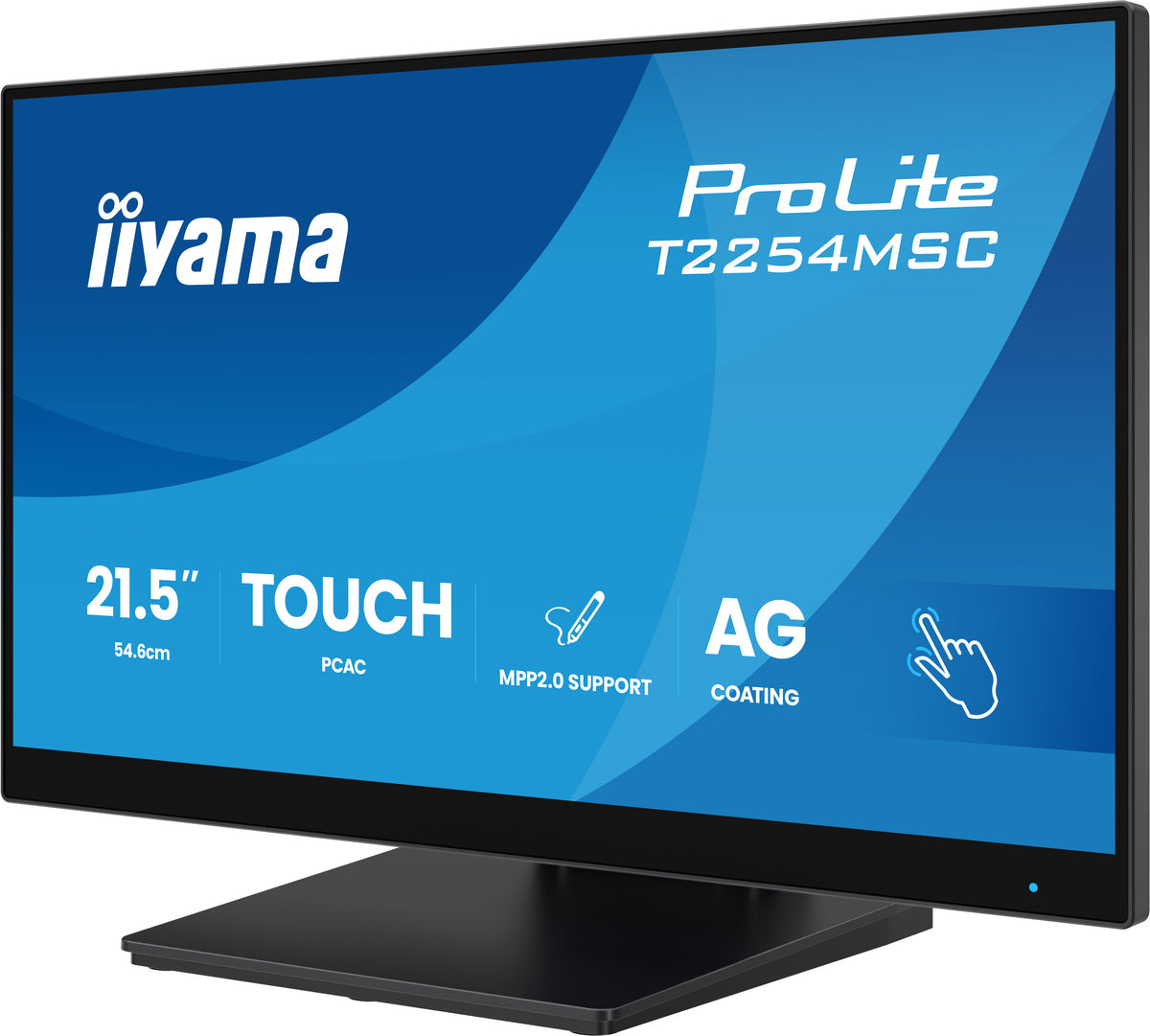 iiyama T2254MSC-B2AG Computerbildschirm 54,6 cm (21.5") 1920 x 1080 Pixel Full HD LED Touchscreen Schwarz