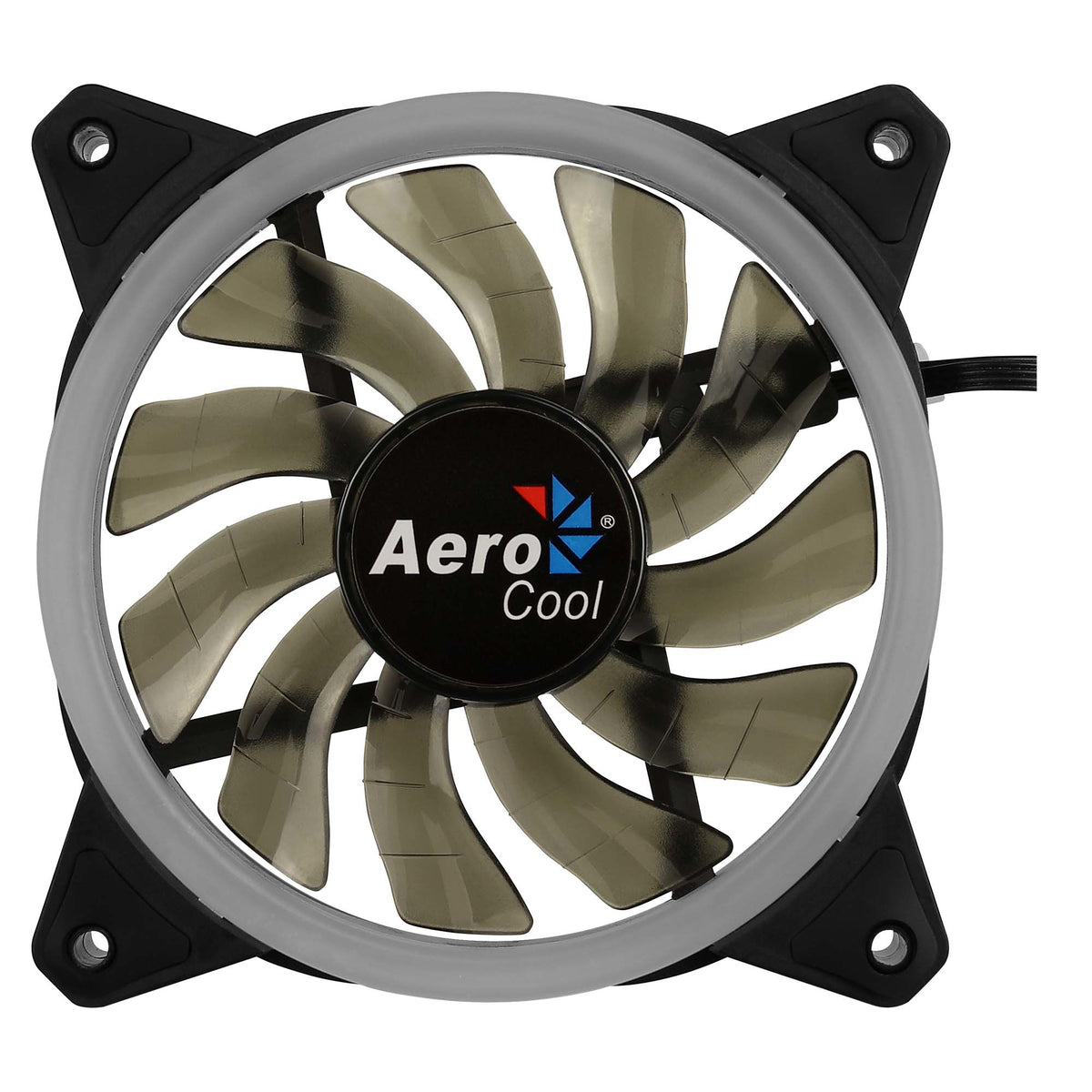 Aerocool Rev RGB Computergehäuse Ventilator 12 cm Schwarz