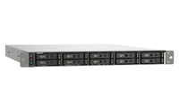 QNAP TS-h1090FU NAS Rack (1U) EPYC 7302P 64 GB DDR4 0 TB QuTS hero Schwarz, Grau