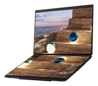 ASUS Zenbook Duo UX8407AA-SN605W Copilot+ PC Intel Core Ultra 9 386H Laptop 35,6 cm (14") Touchscreen 3K 32 GB LPDDR5x-SDRAM 1 TB SSD Wi-Fi 7 (802.11be) Windows 11 Home Grau