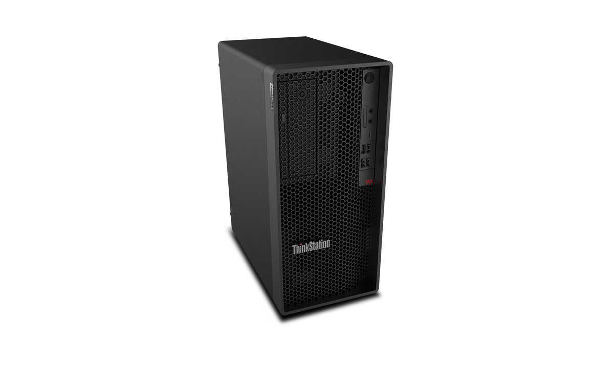 Lenovo ThinkStation P2 Tower Gen 2 Intel Core Ultra 7 265K 32 GB DDR5-SDRAM 512 GB SSD NVIDIA RTX 2000 Ada Windows 11 Pro Arbeitsstation Schwarz