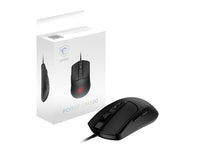 MSI FORGE GM100 Maus Gaming Beidhändig USB Typ-A Optisch 6400 DPI