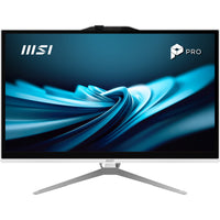 MSI Pro AP222T 14MA-605EU Intel® Core™ i3 i3-14100 54,6 cm (21.5") 1920 x 1080 Pixel Touchscreen All-in-One-PC 8 GB DDR4-SDRAM 512 GB SSD Windows 11 Home Wi-Fi 6E (802.11ax) Weiß