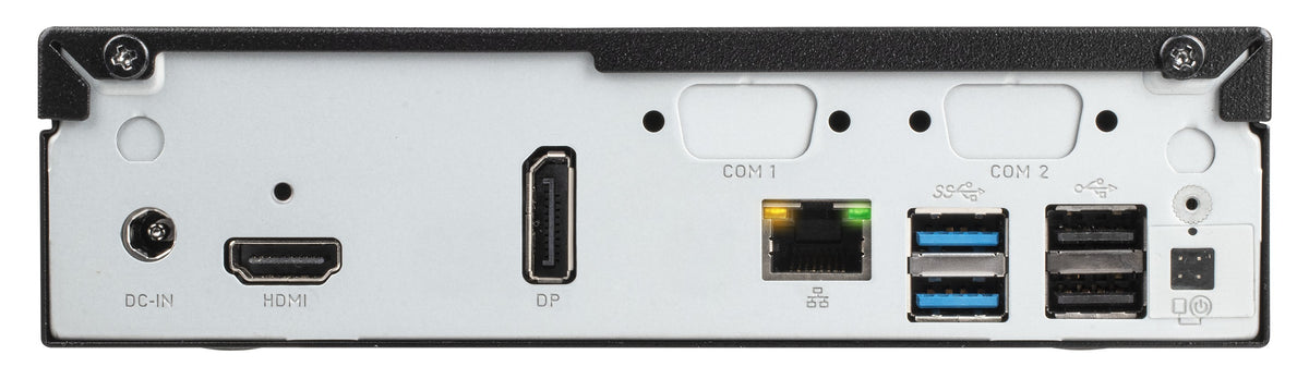Shuttle Slim PC DH610S, S1700, 1x HDMI, 1x DP, 1x 2.5", 2x M.2, 1x LAN (Intel 1G), fonctionnement continu 24h/24 et 7j/7, VESA inclus