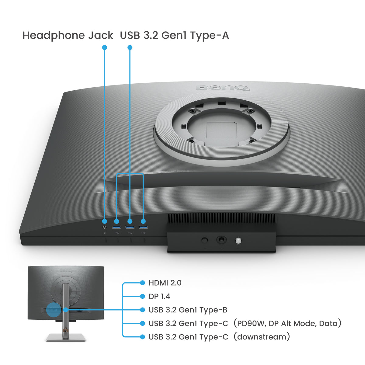 BenQ RD280U Computerbildschirm 71,6 cm (28.2") 3840 x 2560 Pixel 4K Ultra HD Schwarz