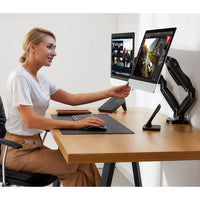 Techly ICA-LCD 462B Flachbildschirm-Tischhalterung 81,3 cm (32") Tisch/Bank Schwarz
