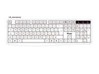 Equip Kabelgebundene USB Tastatur, US/International layout (QWERTY)