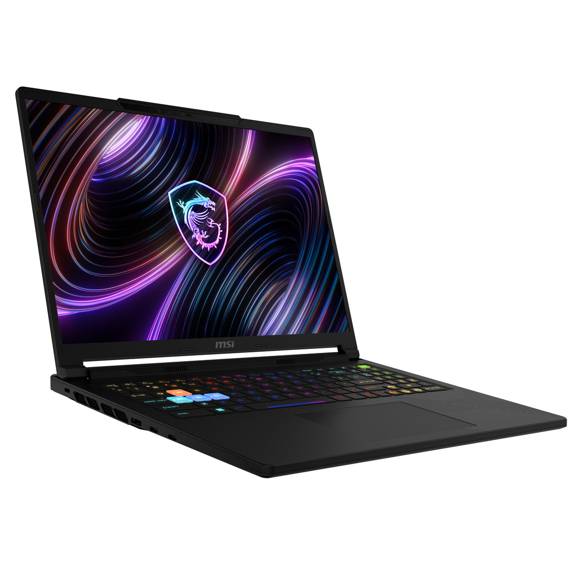 MSI Raider A16 HX B8WH-047FRY AMD Ryzen™ 9 8940HX Laptop 40,6 cm (16") Quad HD+ 32 GB DDR5-SDRAM 1 TB SSD NVIDIA GeForce RTX 5070 Ti Laptop-GPU Wi-Fi 7 (802.11be) Windows 11 Pro Schwarz Französisch