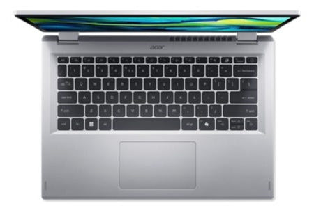 Acer Aspire Go Spin 14 AGSP14-31PT-36R6 Intel Core 3 N355 Hybrid (2-in-1) 35,6 cm (14") Touchscreen WUXGA 16 GB LPDDR5-SDRAM 512 GB SSD Wi-Fi 6 (802.11ax) Windows 11 Home Deutsch Silber
