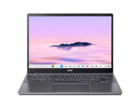 Acer Chromebook Plus 514 CBE594-2-TCO-30CD Intel Core 3 100U 35,6 cm (14") WUXGA 16 GB LPDDR5x-SDRAM 256 GB SSD Wi-Fi 7 (802.11be) ChromeOS Grau