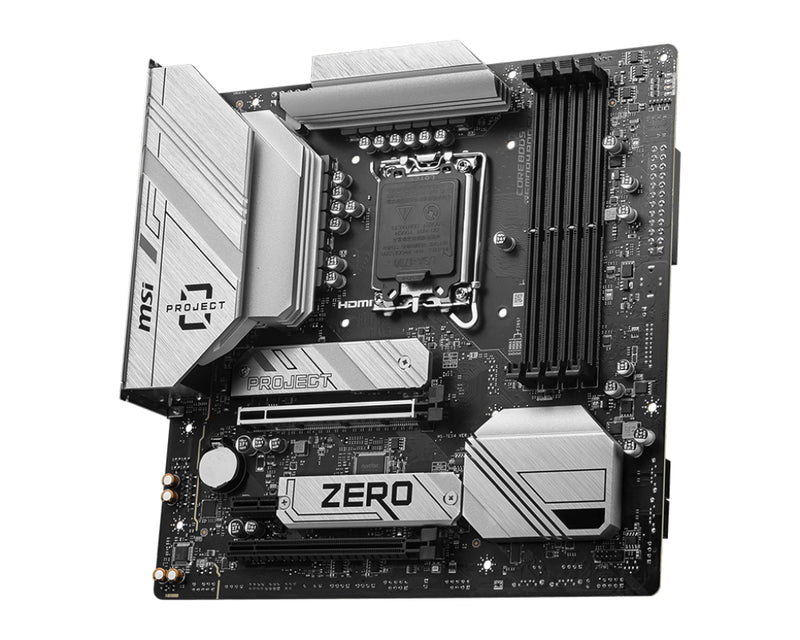MSI MSI B760M PROJECT ZERO (B760,S1700,mATX,DDR5) – Ansicht 5