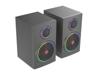 GENESIS Helium 300 BT Lautsprecherset 24 W PC/Laptop Schwarz 2.0 Kanäle 2-Wege Bluetooth