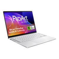 ASUS ProArt H7407BA-SM045W NVIDIA RTX Spark N1X Laptop 35,6 cm (14") Touchscreen 3K 32 GB LPDDR5x-SDRAM 1 TB SSD Wi-Fi 7 (802.11be) Windows 11 Home Weiß QWERTZ Deutsch