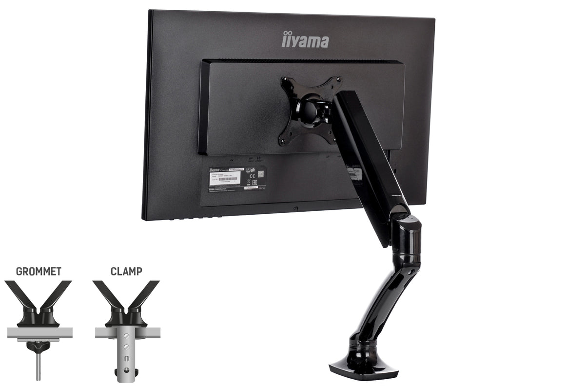 iiyama DS3001C-B1 Flachbildschirm-Tischhalterung 68,6 cm (27") Tisch/Bank Schwarz