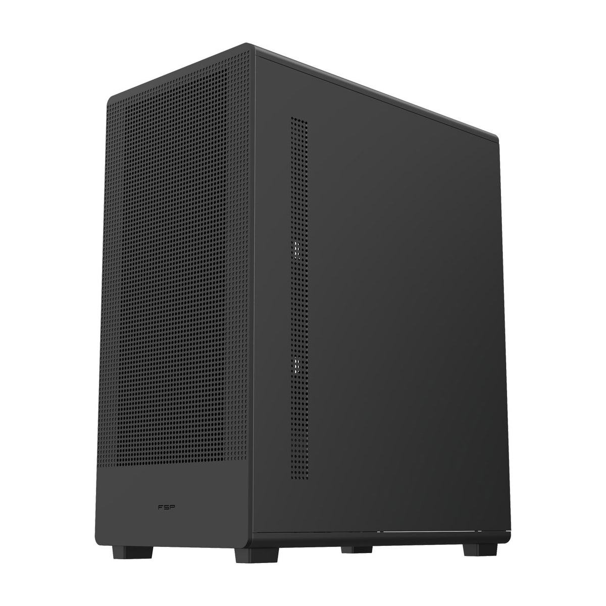 FSP M221-BA Gehäuse Midi Tower mATX, ATX Schwarz ARGB