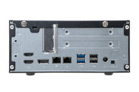 Shuttle XPС slim XPC slim Barebone XH610G2 - S1700, Intel H610, 1xDP, 2xHDMI, 2 PCIe Slots (1x 16X & 1x X1), 2x Intel LAN (1G + 2.5G), 8x USB, 1x 2.5", 3x M.2, 24/7 Dauerbetrieb