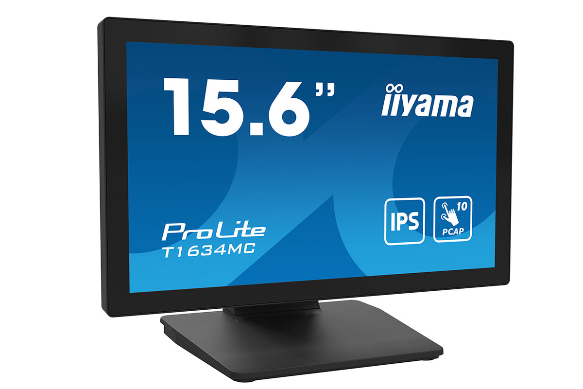iiyama ProLite T1634MC-B1S Computerbildschirm 39,6 cm (15.6") 1920 x 1080 Pixel Full HD LED Touchscreen Schwarz