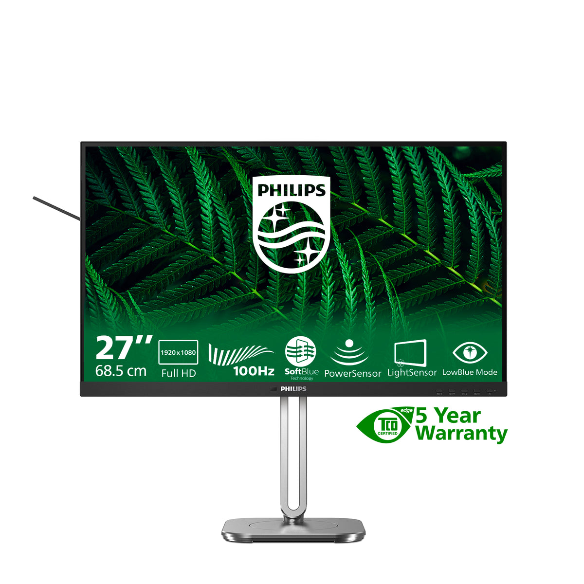 Philips 5000 series 27B2G5200/00 Computerbildschirm 68,6 cm (27") 1920 x 1080 Pixel Full HD LCD Anthrazit
