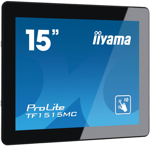 iiyama TF1515MC-B2 Computerbildschirm 38,1 cm (15") 1024 x 768 Pixel XGA LED Touchscreen Schwarz