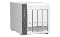 QNAP TS-433 NAS Tower ARM Cortex-A55 4 GB 0 TB QNAP QTS Weiß