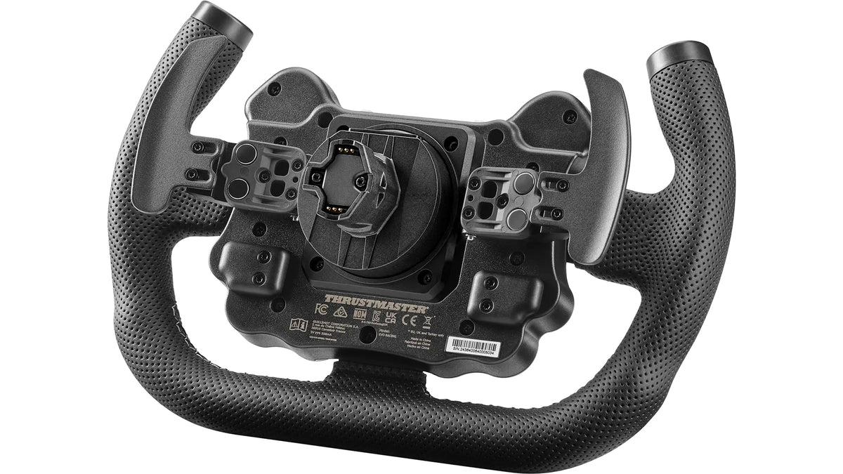Thrustmaster EVO Racing 31U Leather Schwarz, Gelb Steuerrad Analog / Digital PC, PlayStation 4, PlayStation 5, Xbox One, Xbox One S, Xbox One X, Xbox Series S, Xbox Series X