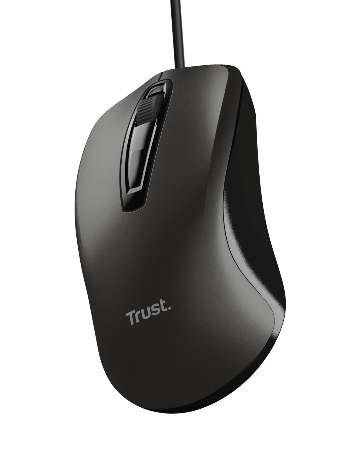 Trust 24657 Maus Büro Beidhändig USB Typ-A Optisch 1200 DPI