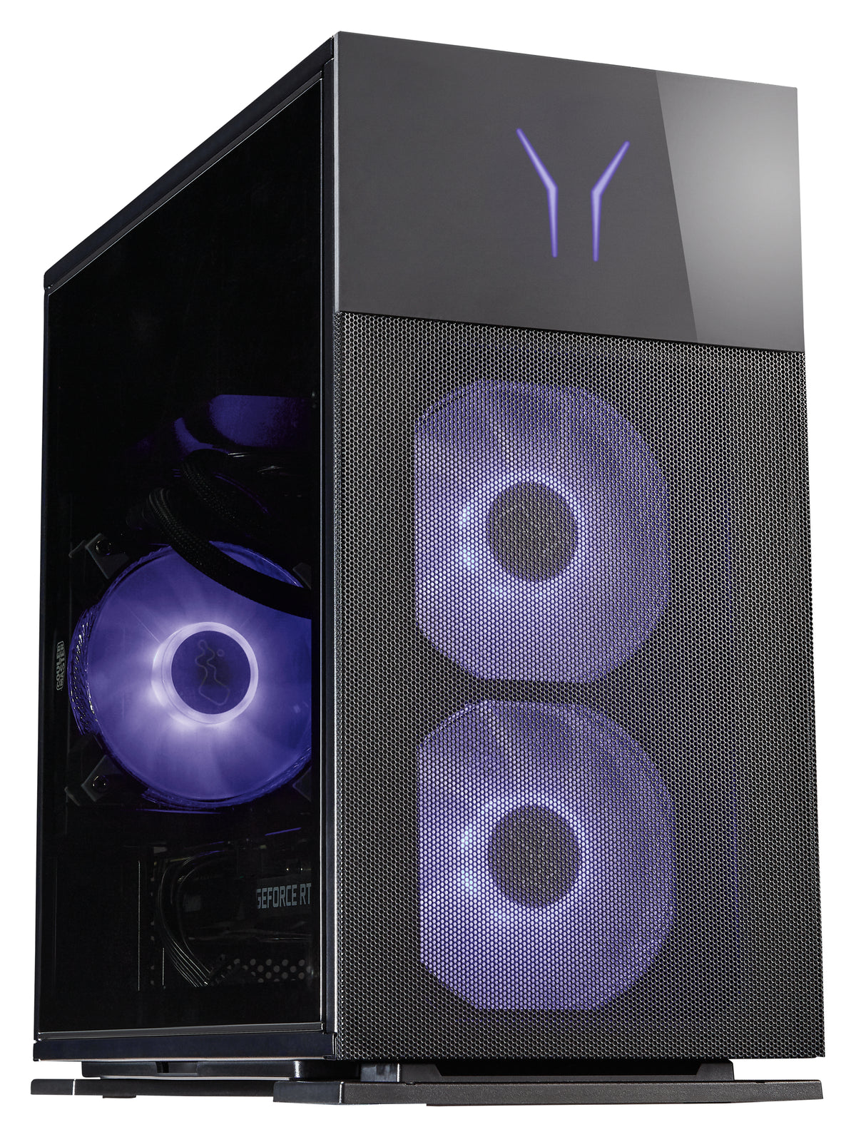 ERAZER Engineer X30 (MD 340056) EU Intel® Core™ i7 i7-14700 32 GB DDR4-SDRAM 2 TB SSD NVIDIA GeForce RTX 5070 Windows 11 Home Tower PC Flüssigkeitskühlsystem Schwarz