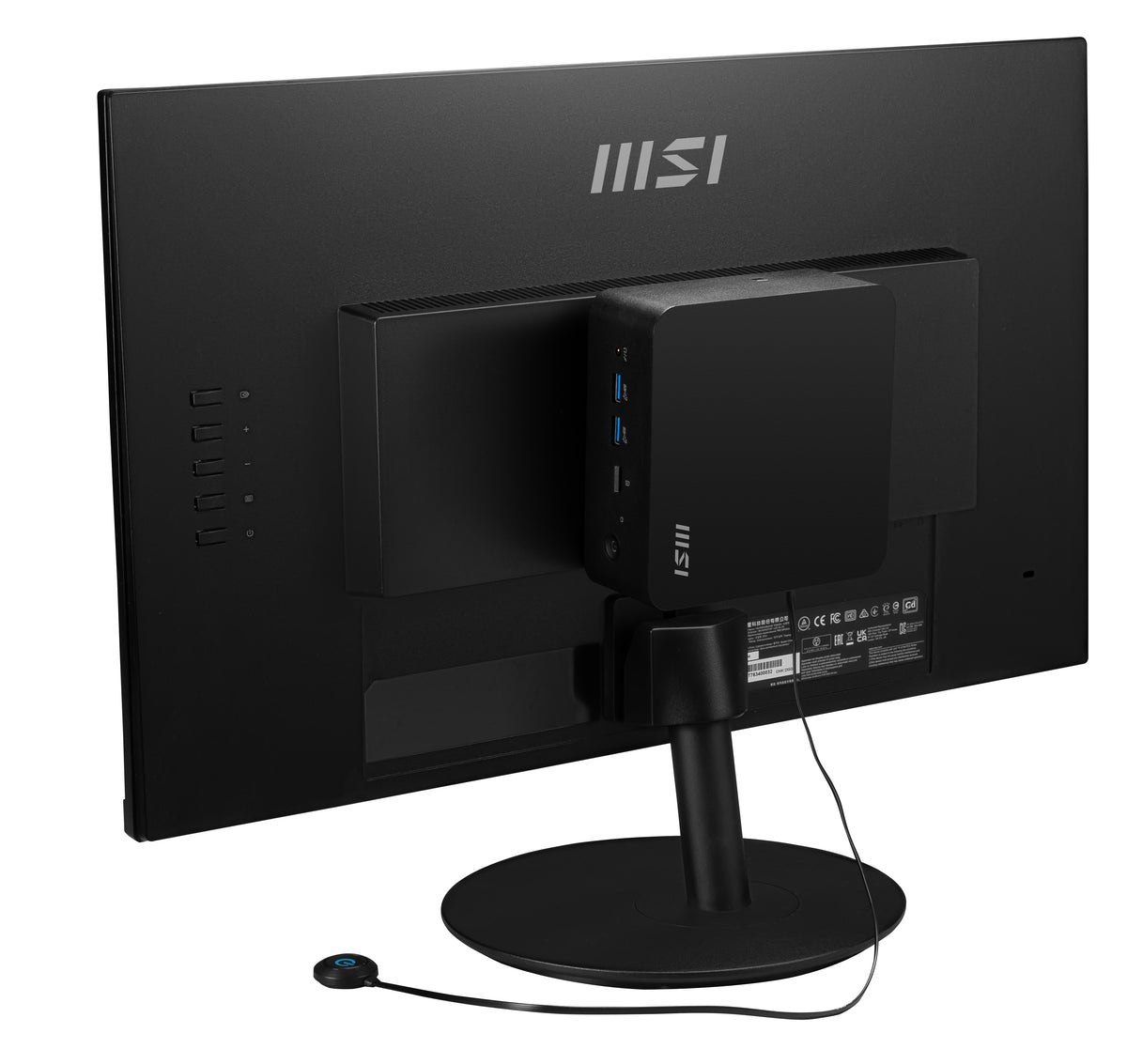 MSI Cubi NUC 1MG-007BDE 0.84L sized PC Schwarz 150U Intel SoC