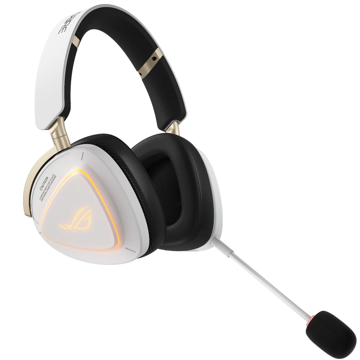 ASUS ROG Delta II-KJP Kopfhörer Verkabelt & Kabellos Kopfband Gaming Bluetooth Schwarz, Weiß