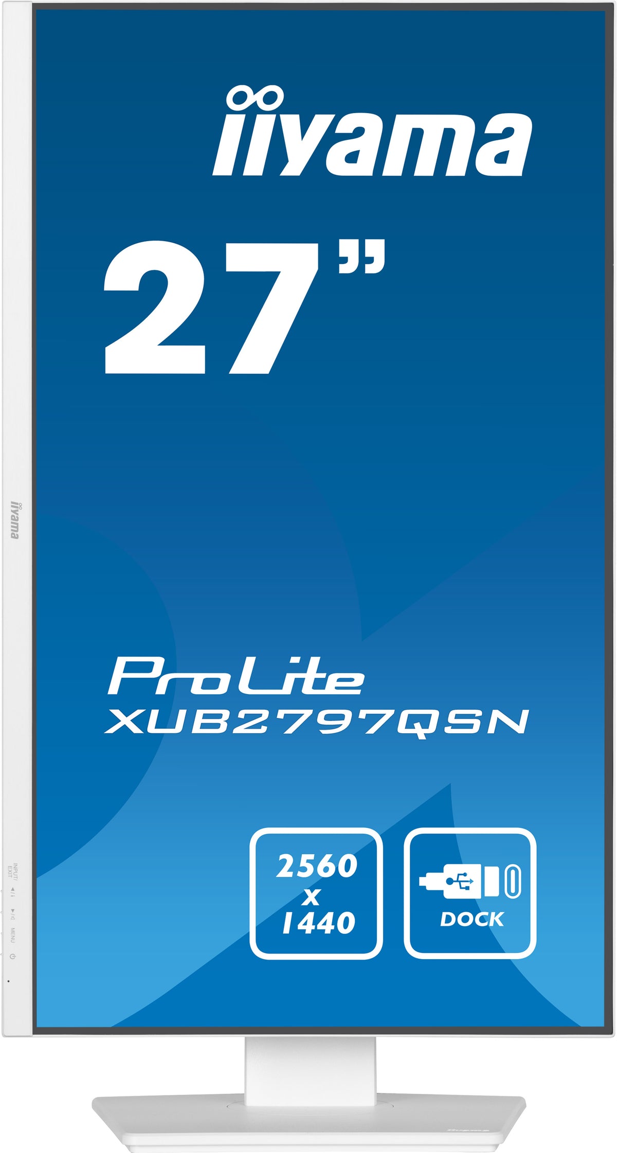 iiyama G-MASTER XUB2797QSN-W2 Computerbildschirm 68,6 cm (27") 2560 x 1440 Pixel Quad HD LED Weiß