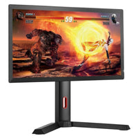 Techly ICA-LCD G32 Flachbildschirm-Tischhalterung 81,3 cm (32") Tisch/Bank Schwarz, Rot