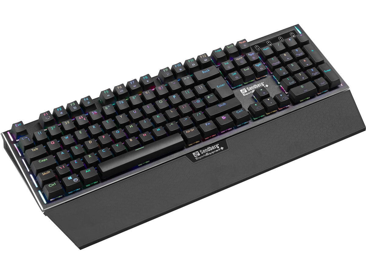 Sandberg 640-26 Tastatur Gaming USB AZERTY Belgisch Schwarz