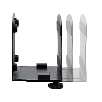 StarTech.com PC-Wandhalterung, für Computer bis zu 18 kg, werkzeuglos Verstellbare Breite (50 bis 200 mm), PC Wandmontage für Mini PC/Tower, Computer Wand-/Schreibtischhalterung