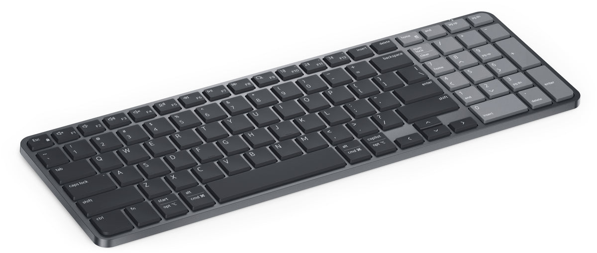 DELL Pro 7 KB746 Tastatur Universal RF Wireless + Bluetooth QWERTZ Deutsch Graphit