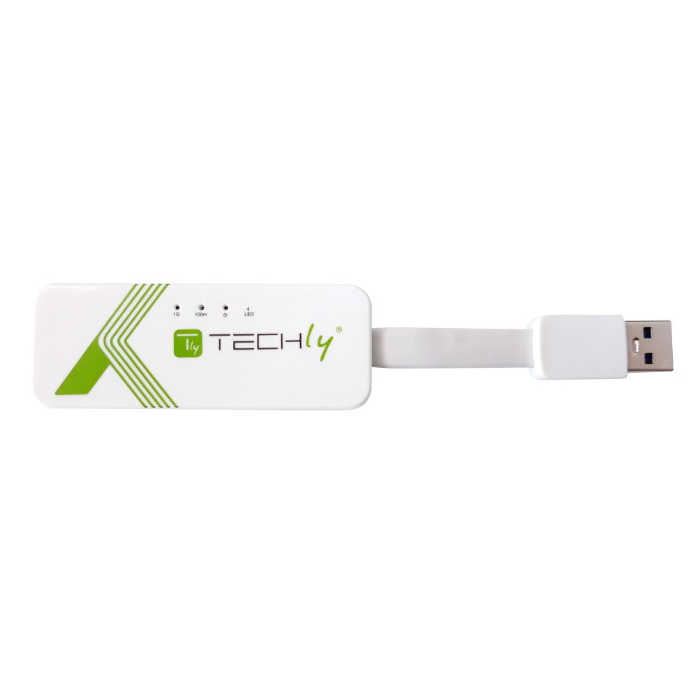 Techly IDATA USB-ETGIGA-3A Netzwerkkarte Ethernet 5000 Mbit/s