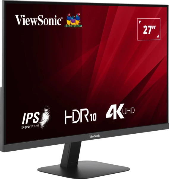 Viewsonic VA VA2708-4K-HD Computerbildschirm 68,6 cm (27") 3840 x 2160 Pixel 4K Ultra HD LED Schwarz