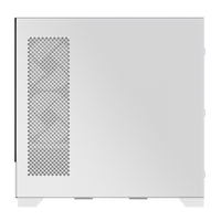 GIGABYTE C201 PANORAMIC ICE PC-Gehäuse – Mid-Tower, m-ATX, Unterstützung für 360-mm-Radiator, 3 vorinstallierte Lüfter, USB 3.0, unterstützt RGB Fusion