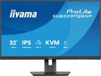 iiyama ProLite XUB3297QSNP-B1 Computerbildschirm 81,3 cm (32") 2560 x 1440 Pixel Quad HD LED Schwarz