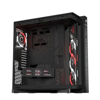 ASUS ROG CRONOX GR801 CURVE TG ARGB BLACK Midi Tower Schwarz