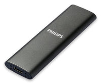 Philips FM02SS030P/00 Externes Solid State Drive 2 TB USB Typ-C 3.2 Gen 1 (3.1 Gen 1) Grau
