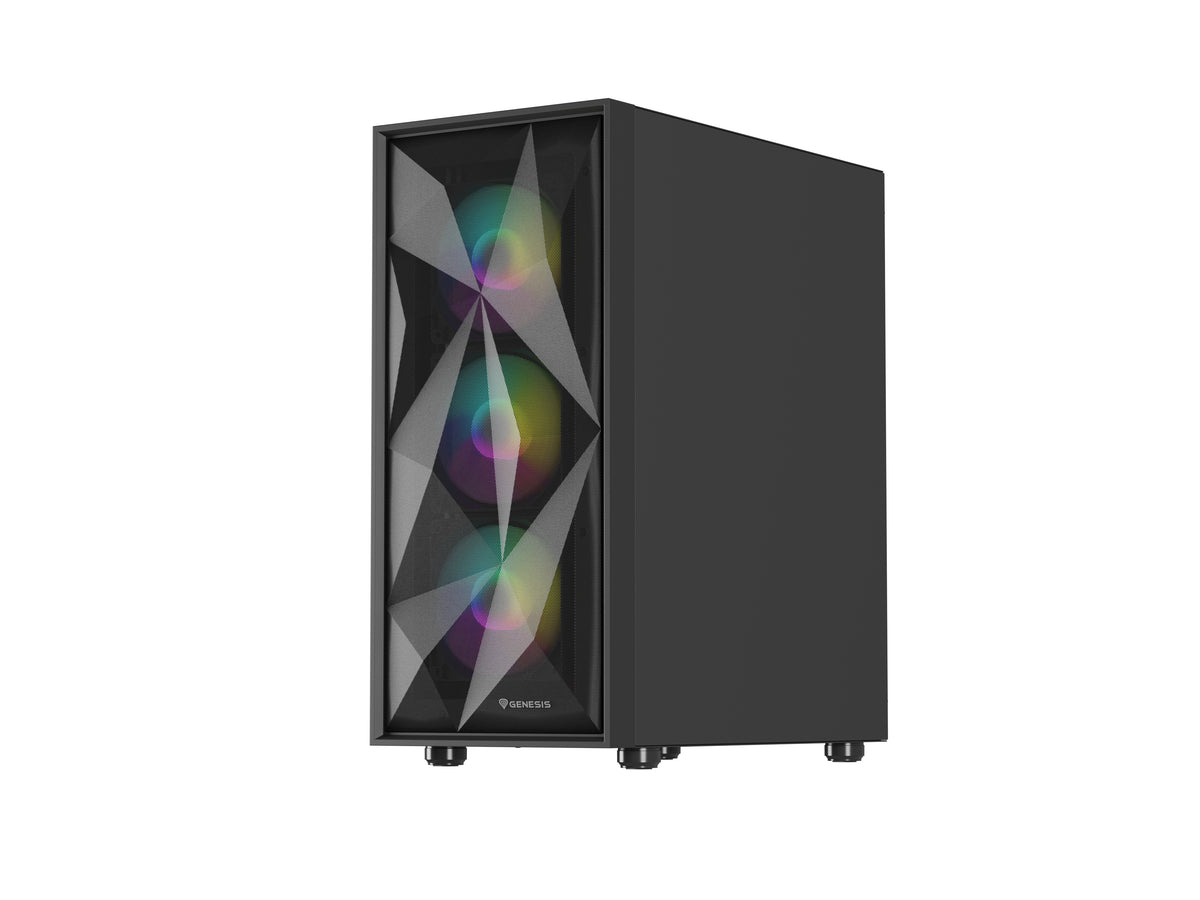 GENESIS Diaxid 605 ARGB Midi Tower Schwarz