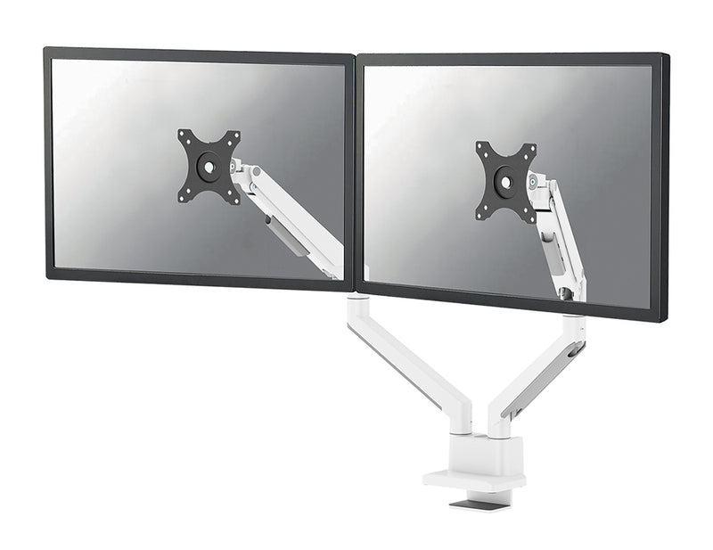 Neomounts DS70-250WH2 Monitorarm 17-32" - Gasfeder - Topfix - 180°-Stopp