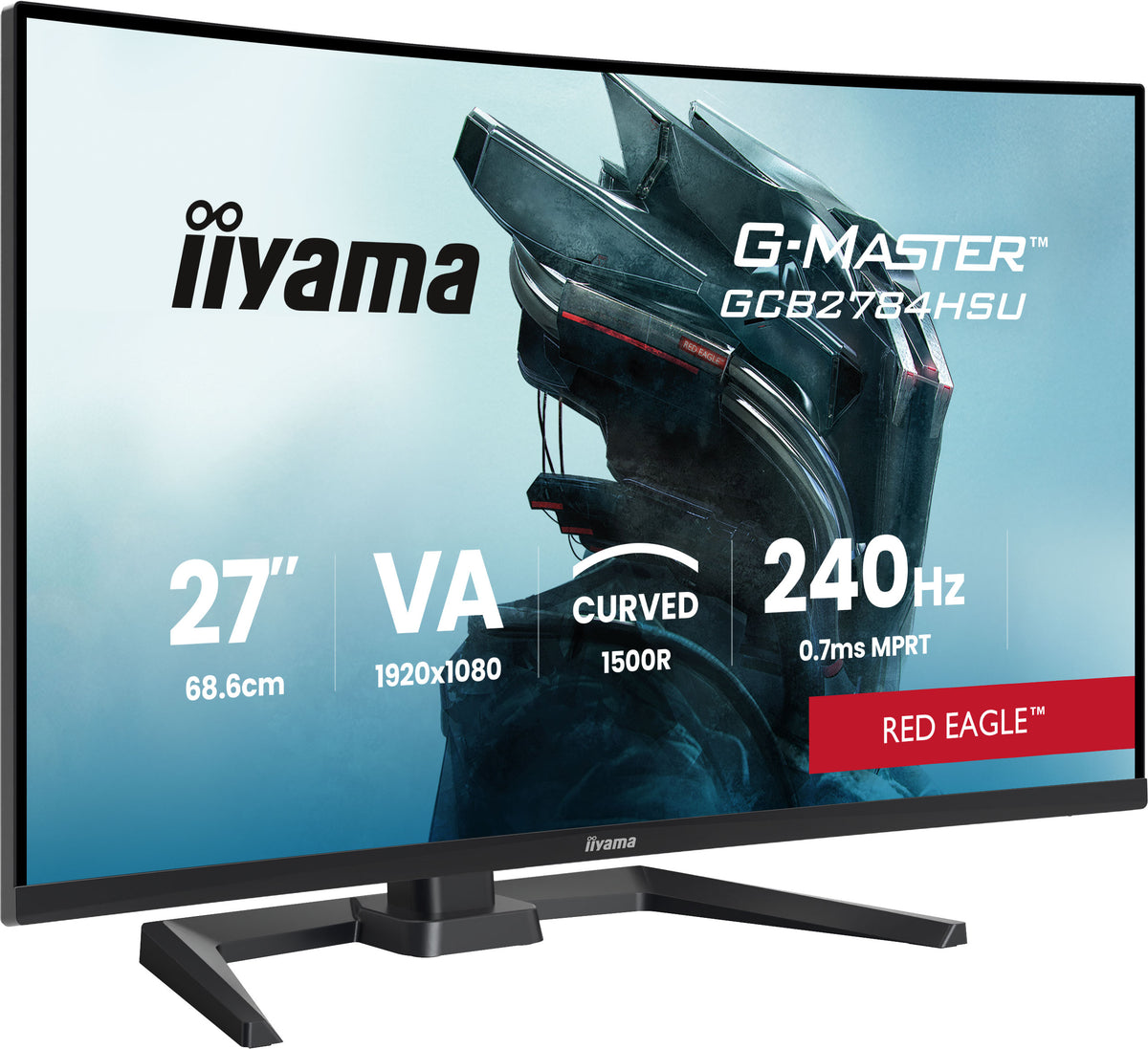iiyama G-MASTER GCB2784HSU-B1 27" 240Hz Computerbildschirm 68,6 cm (27") 1920 x 1080 Pixel Schwarz