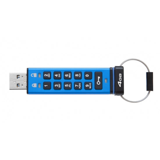 Kingston Technology DataTraveler 2000 4GB USB-Stick USB Typ-A 3.2 Gen 1 (3.1 Gen 1) Blau