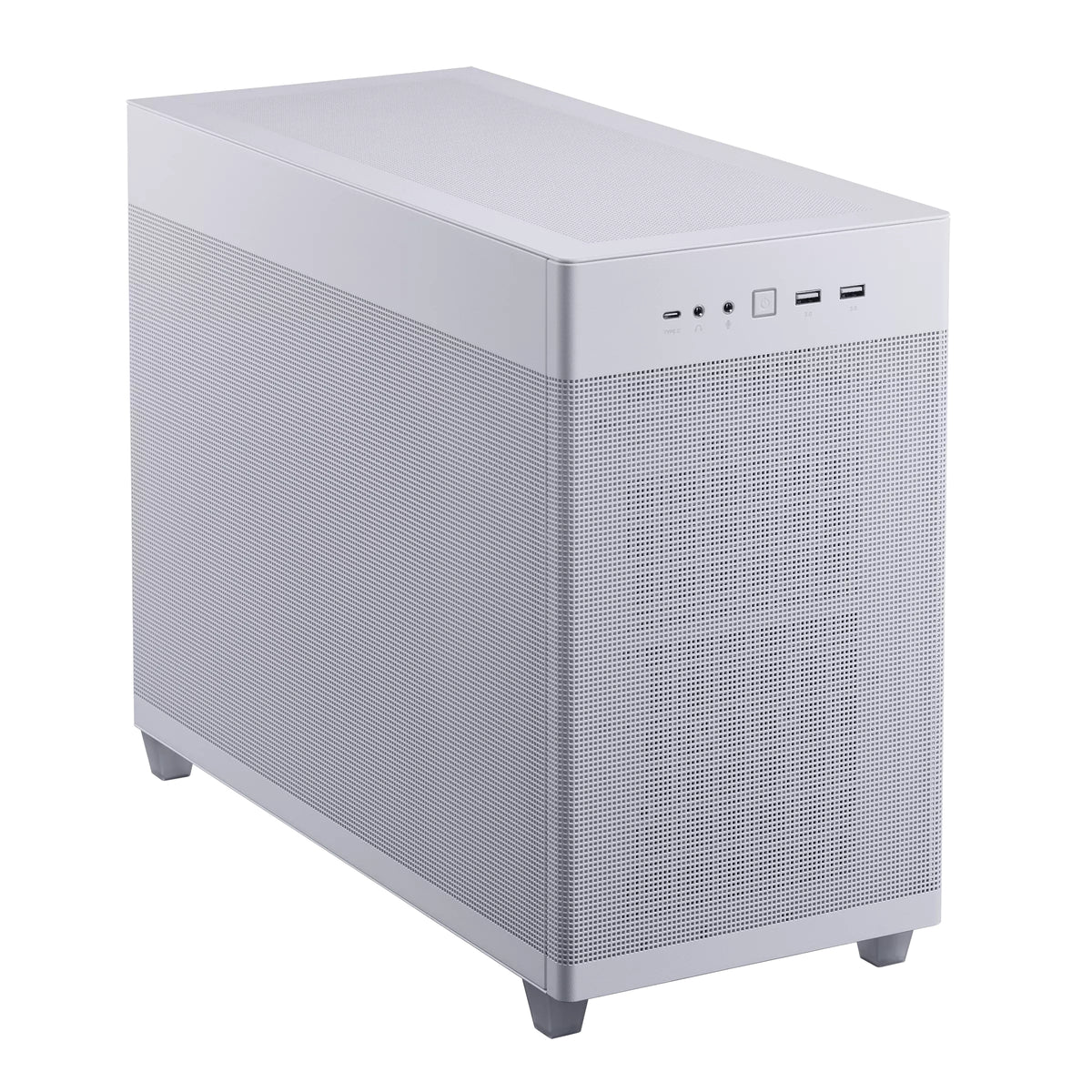 ASUS Prime AP201 MicroATX Mini Tower Weiß