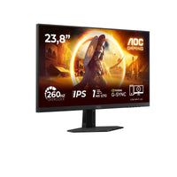 AOC G4 24G4ZREP Écran d'ordinateur 60,5 cm (23.8") 1920 x 1080 pixels Full HD LCD Noir, Rouge